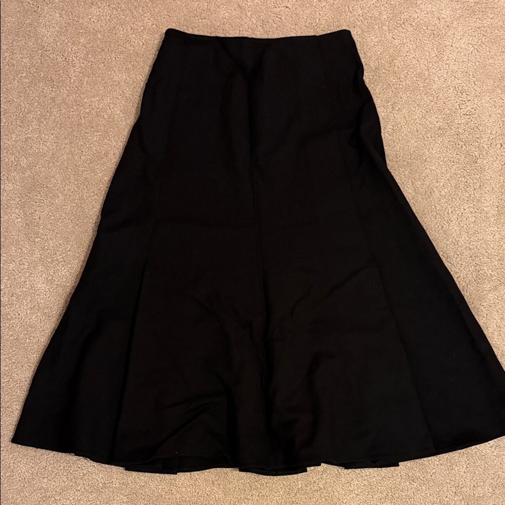 Giorgio Armani Classic Black A-Line Skirt